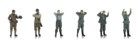 Artitec 5720012 - 1:72 - Wehrmachts-Kriegsgefangene mit  Amerikanische Soldaten